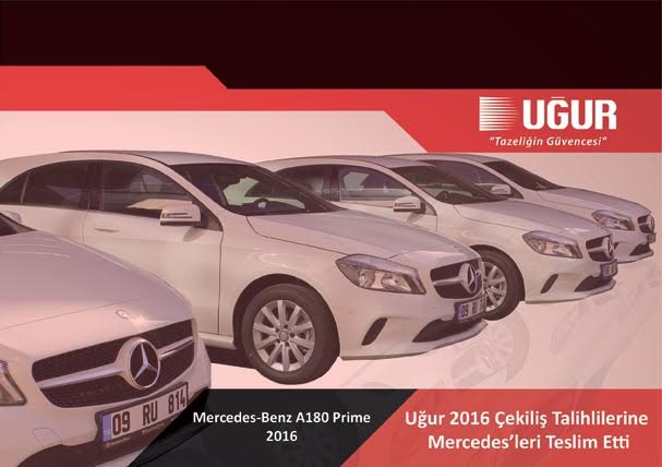 Uğur 2016 Çekilişinde kazanan talihliler ödüllerini aldı