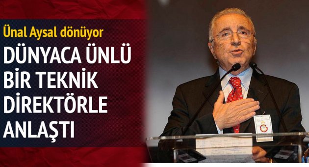 Ünal Aysal geri dönüyor
