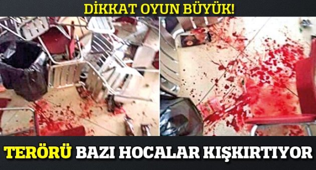 Üniversite hadiselerini hocalar alevlendiriyor