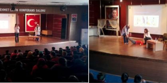 Üniversitelilerden 'İlk Adımda İlk Yardım' Projesi