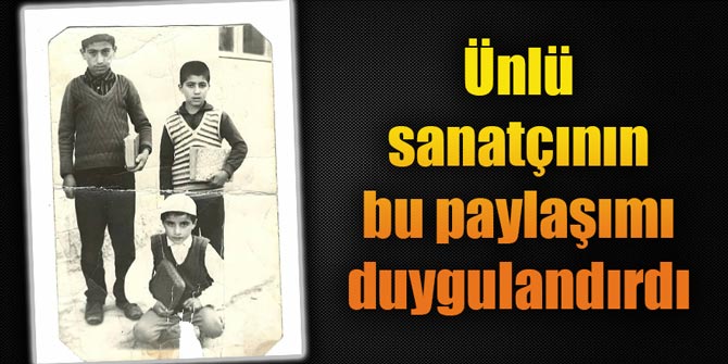 Ünlü sanatçının bu paylaşımı duygulandırdı