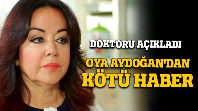 Ünlü Sanatçı Oya Aydoğan'dan Kötü Haber Geldi
