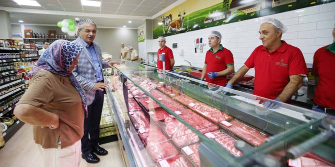 Üreticiye destek, tüketiciye hizmet!