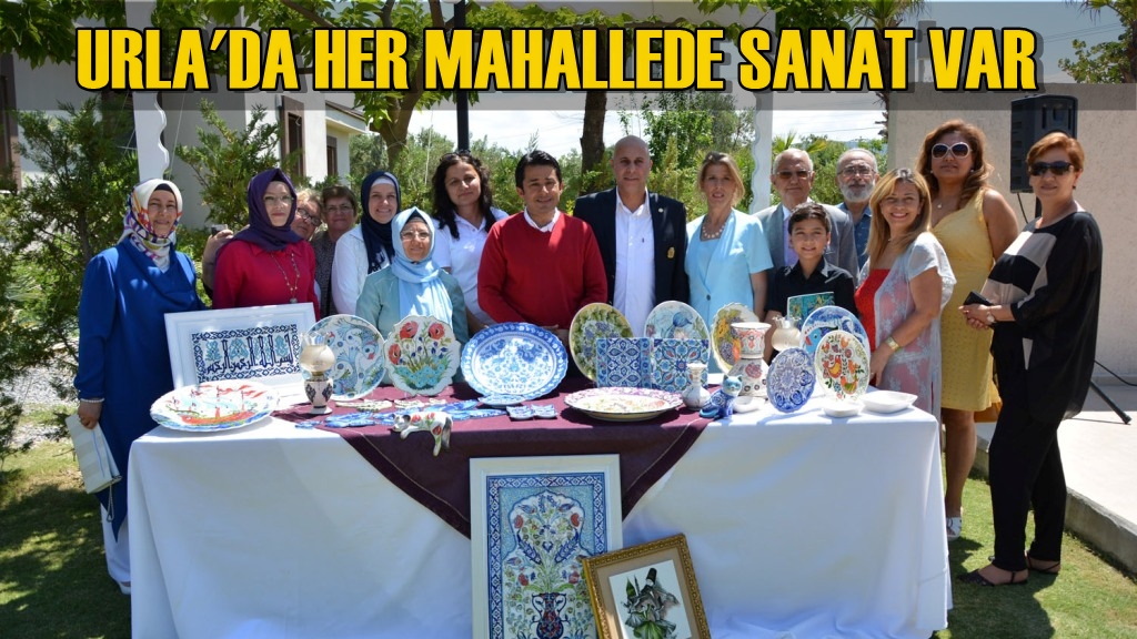 Urla'da Her Mahallede Sanat Var
