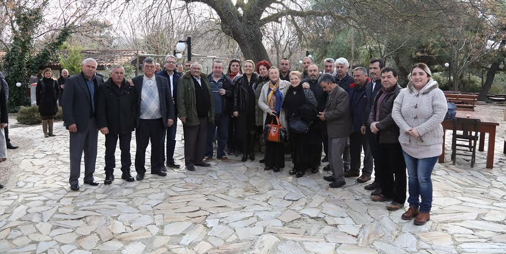 Urlalı muhtarlar kahvaltıda buluştu