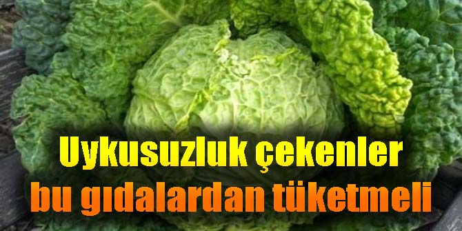 Uykusuzluk çekenler bu gıdalardan tüketsin