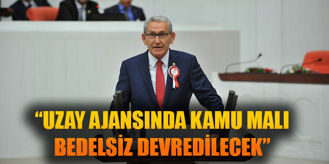 UZAY AJANSINDA KAMU MALI BEDELSİZ DEVREDİLECEK