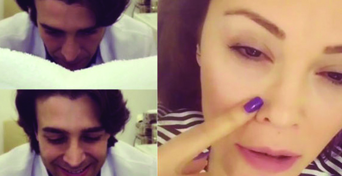 Vajina Beyazlatırken Canlı Yayında Yayınladı!