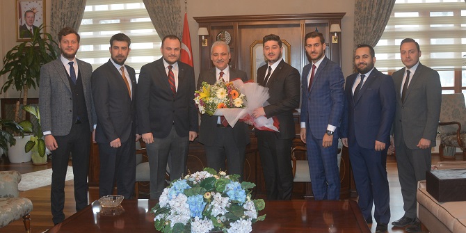 VALİ GÜVENÇER MAGİAD'I AĞIRLADI