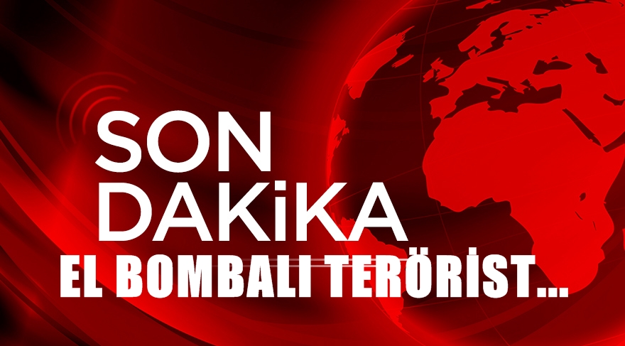 Valilik Önünde El Bombalı Terörist