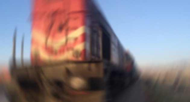 Van'da trenin geçişi sırasında patlama