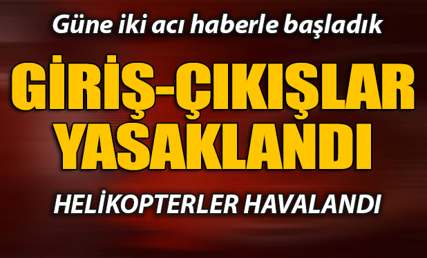 Van'da Şiddetli Patlama: 2 Polis şehit 1 Polis yaralı