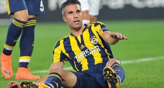 Van Persie kendi performansına kızdı