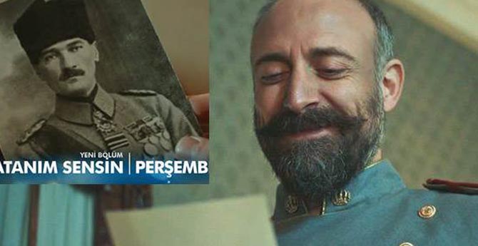 Vatanım Sensin'de Atatürklü Fragman