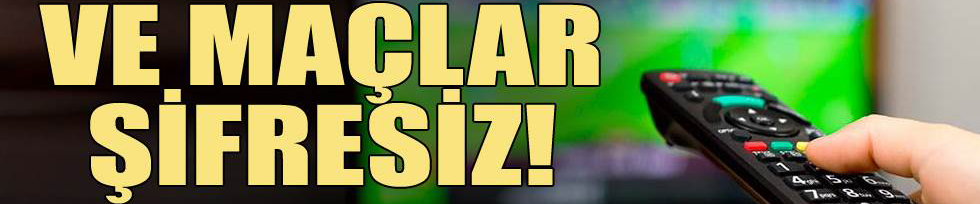 Ve Maçlar Ücretsiz ve Şifresiz