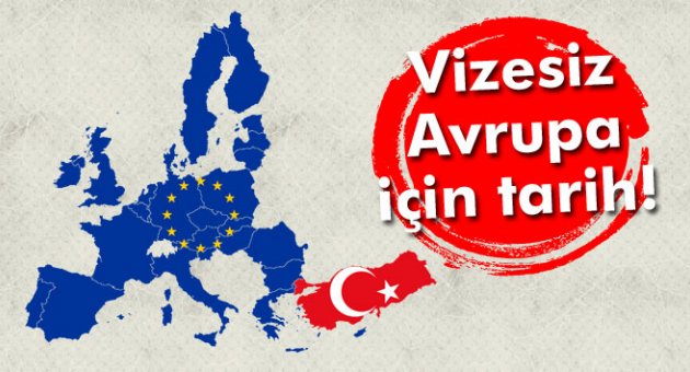 Vizesiz Avrupa için AB 2016 Ekim'i işaret etti