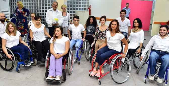 Whellchair Dance Project'in Heyecanlı Provası