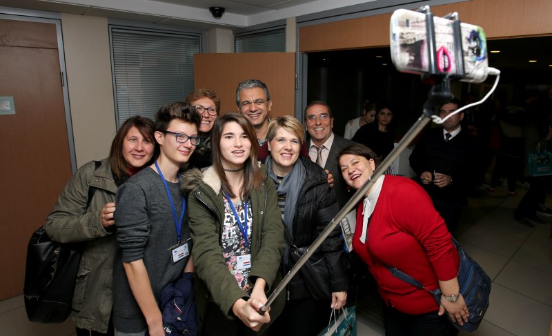 Yabancı öğrencilerden Akpınar'a ziyaret