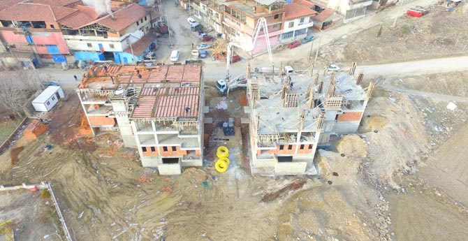 Yanık Ülke Konutları Yükseliyor