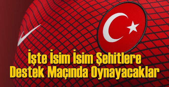 Yardım Maçında Oynayacak İsimler Belli Oldu