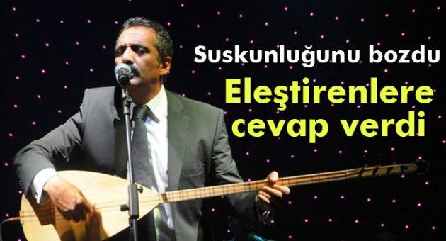 Yavuz Bingöl suskunluğunu bozdu