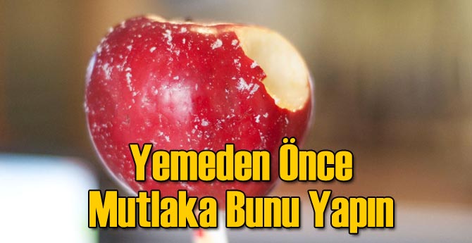 Yemeden Öne Muhakkak Bunu Yapın