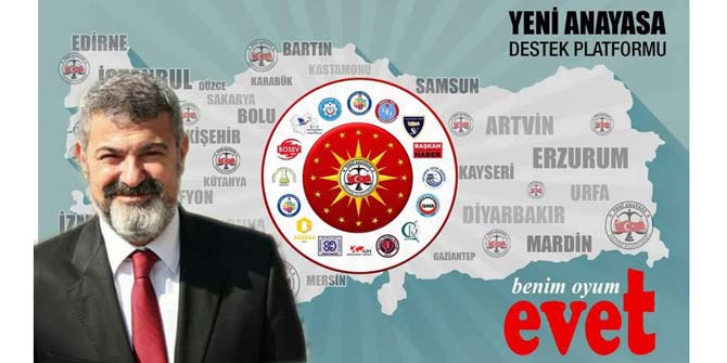 Yeni Anayasa Destek Platformu, 'Evet' açıklaması yaptı