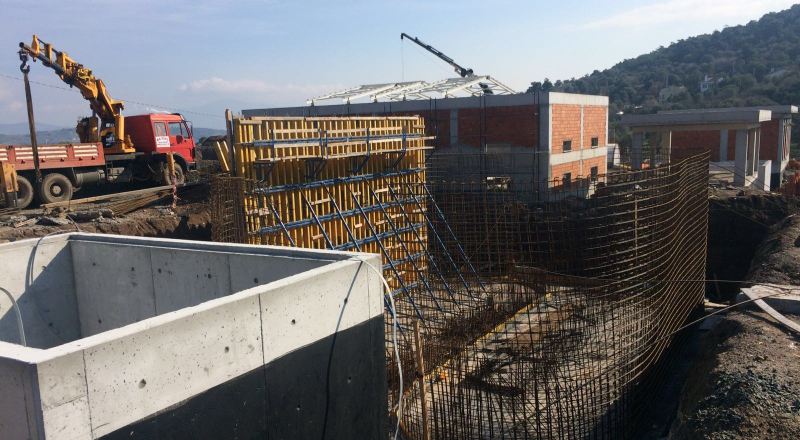 YENİ FOÇA, ARITMA TESİSİ YAPIMI ARALIKSIZ SÜRÜYOR