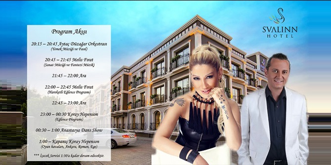 Yeni yıla Melis Fırat ve Koray Hepenson ile girecekler