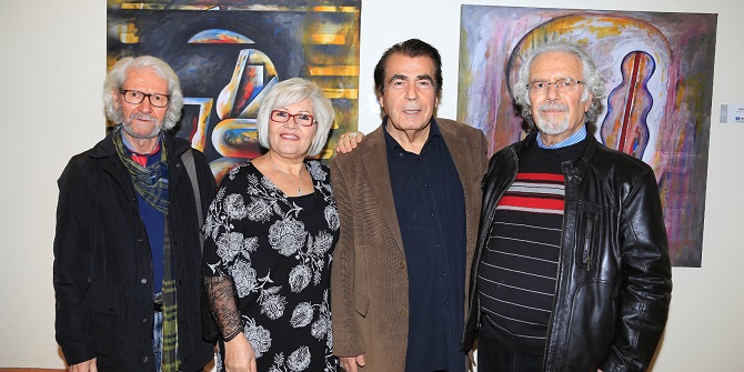 YENİ YILIN İLK SERGİSİ AÇILDI