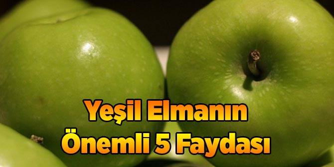 Yeşil Elmanın Önemli 5 Faydası