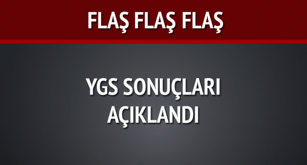 YGS sonuçları açıklandı