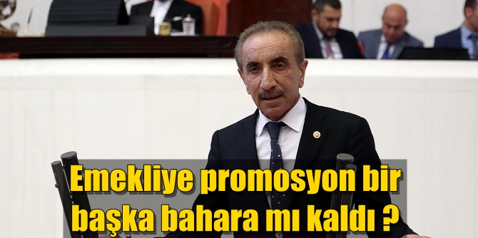 Yiğit: Emekliye promosyon bir başka bahara mı kaldı?