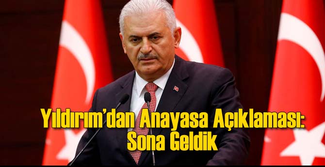 Yıldırım'dan Anayasa Açıklaması