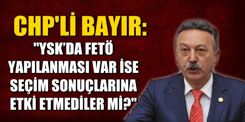 YSK’DA FETÖ YAPILANMASI VAR İSE SEÇİM SONUÇLARINA ETKİ ETMEDİLER Mİ?