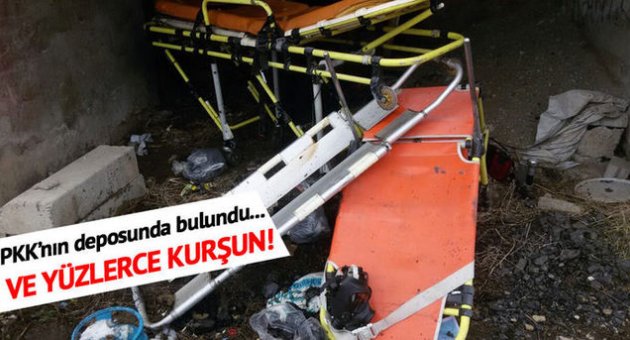 Yüksekova'daki PKK'ya ait çok sayıda tıbbi malzeme ele geçirildi!