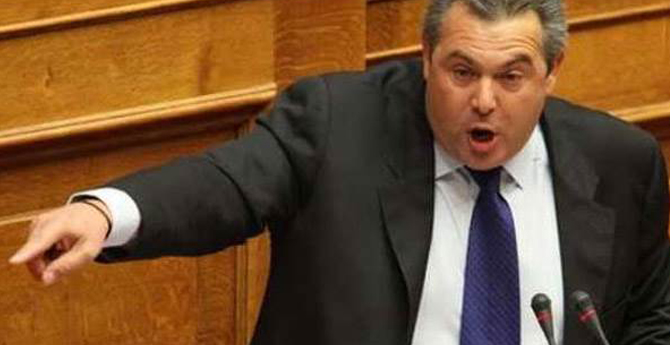 Yunan Bakan'dan Erdoğan'a Hakaret