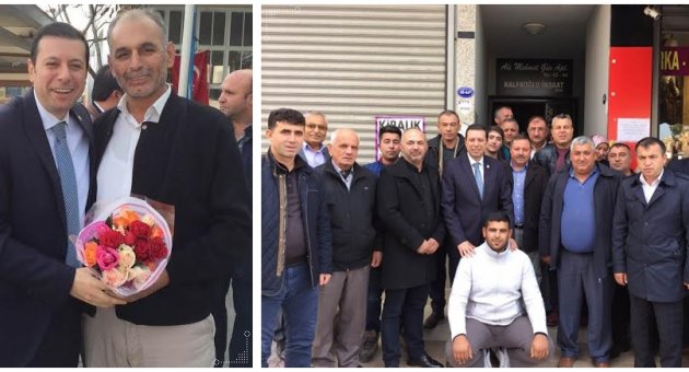 Yüzde 82'ye teşekkür ziyareti