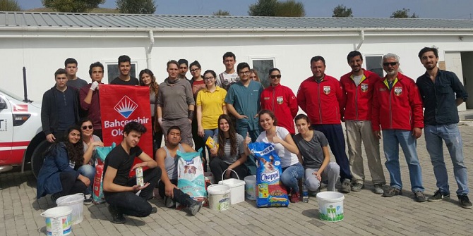 Yüzlerce can dostu sevindirdiler