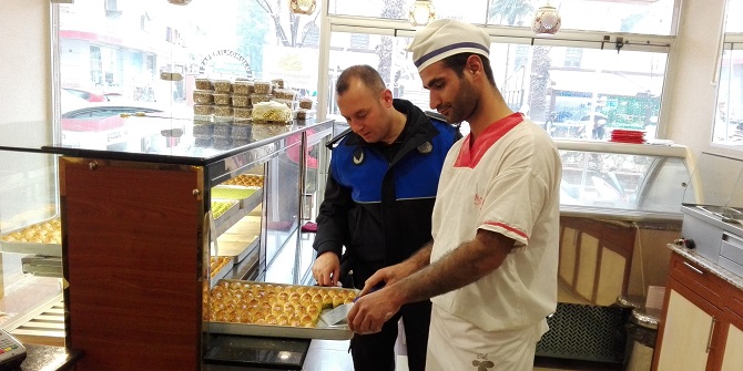 Zabıta ekipleri yeni yıl denetimi yaptı