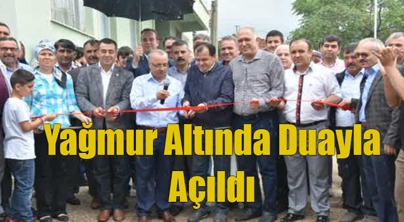 Zeki Kayda Salihli Kemer Pazarını Dualarla Açtı