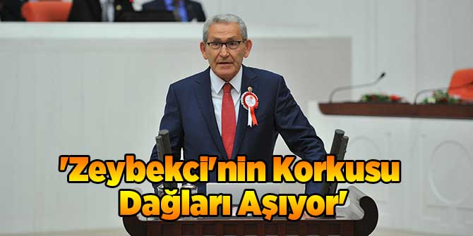 'Zeybekci'nin Korkusu Dağları Aşıyor'