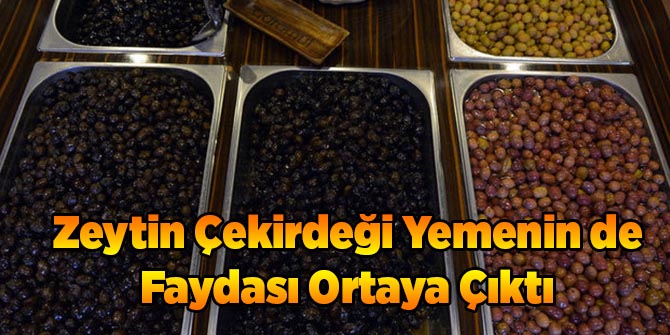 Zeytin Çekirdeği Yemenin de Faydası Ortaya Çıktı