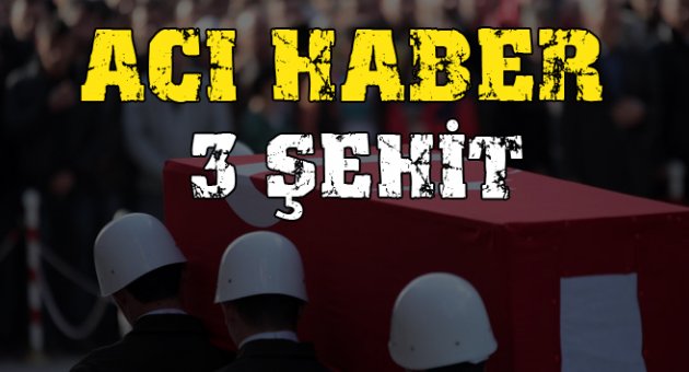 Zırhlı aracın geçişi sırasında patlama: 3 askerimiz şehit