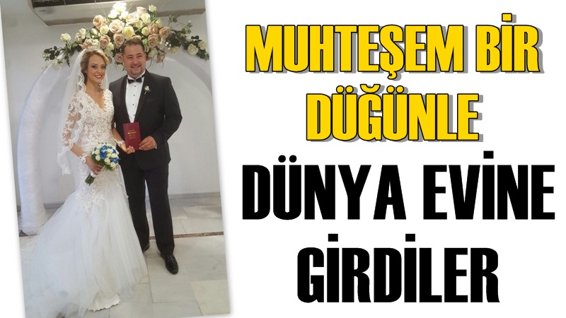 Ziya Dursun - Çiğdem Erten Çifti Dünya Evine Girdi