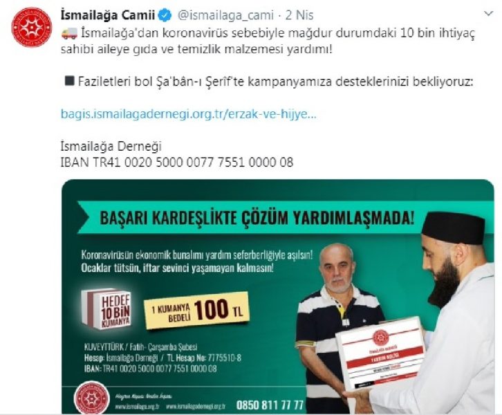Cemaatler bağış toplayabilir, belediyeler toplayamaz!