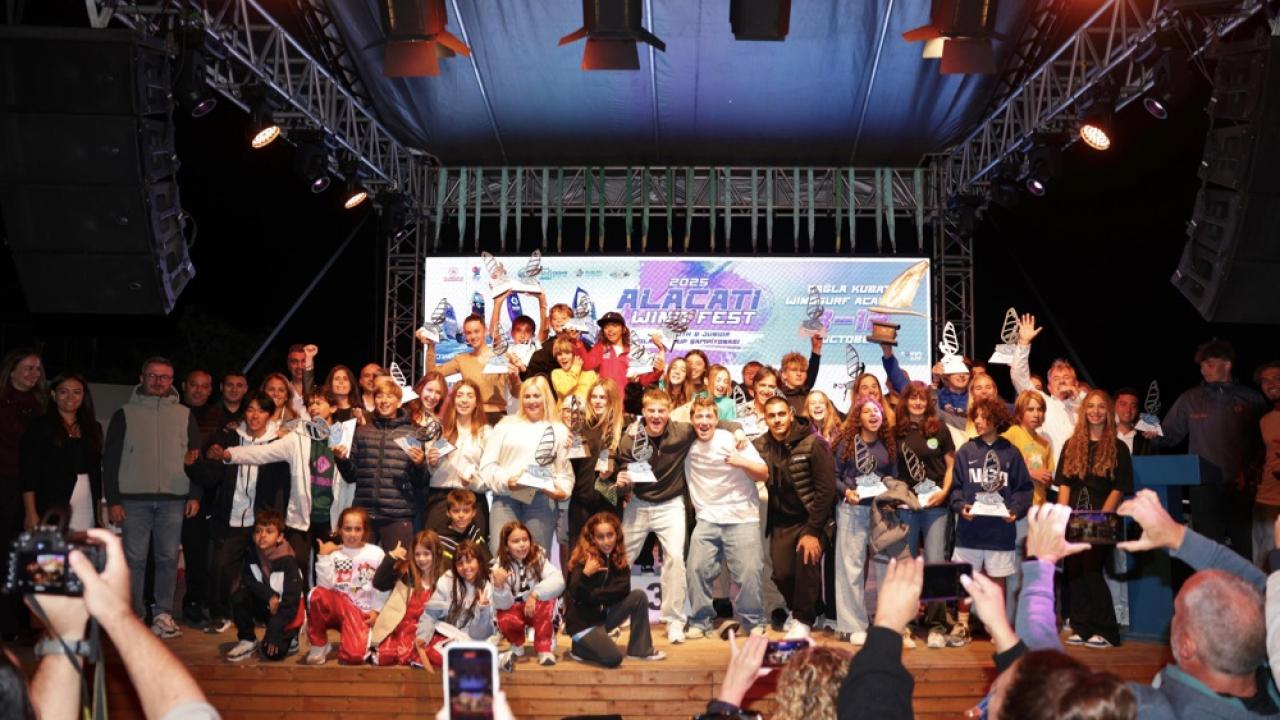 Alaçatı Windfest’te ödüller sahiplerini buldu
