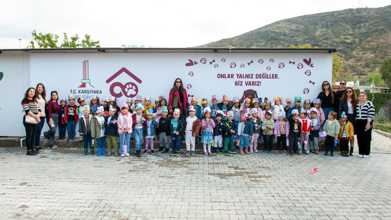 Bakioğlu Can Dostlarımız Yaşam Merkezi öğrencileri ağırlıyor