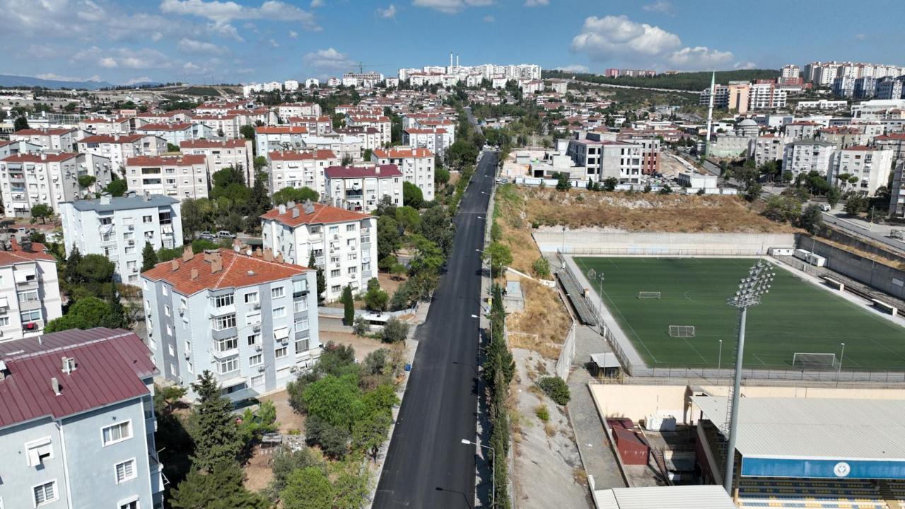 Başkan Tugay Buca’da asfalt yatırımlarını inceledi