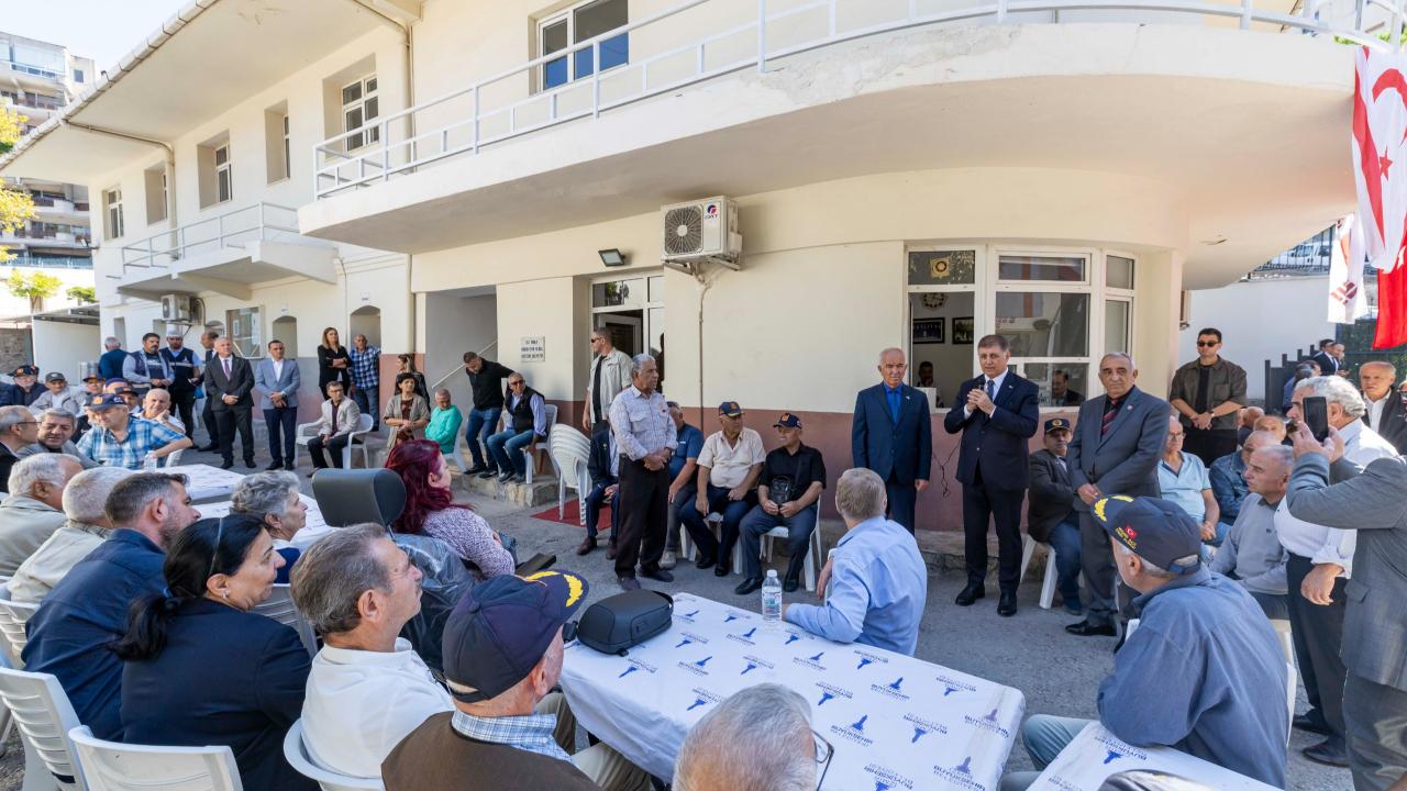 Başkan Tugay gazilerle buluştu